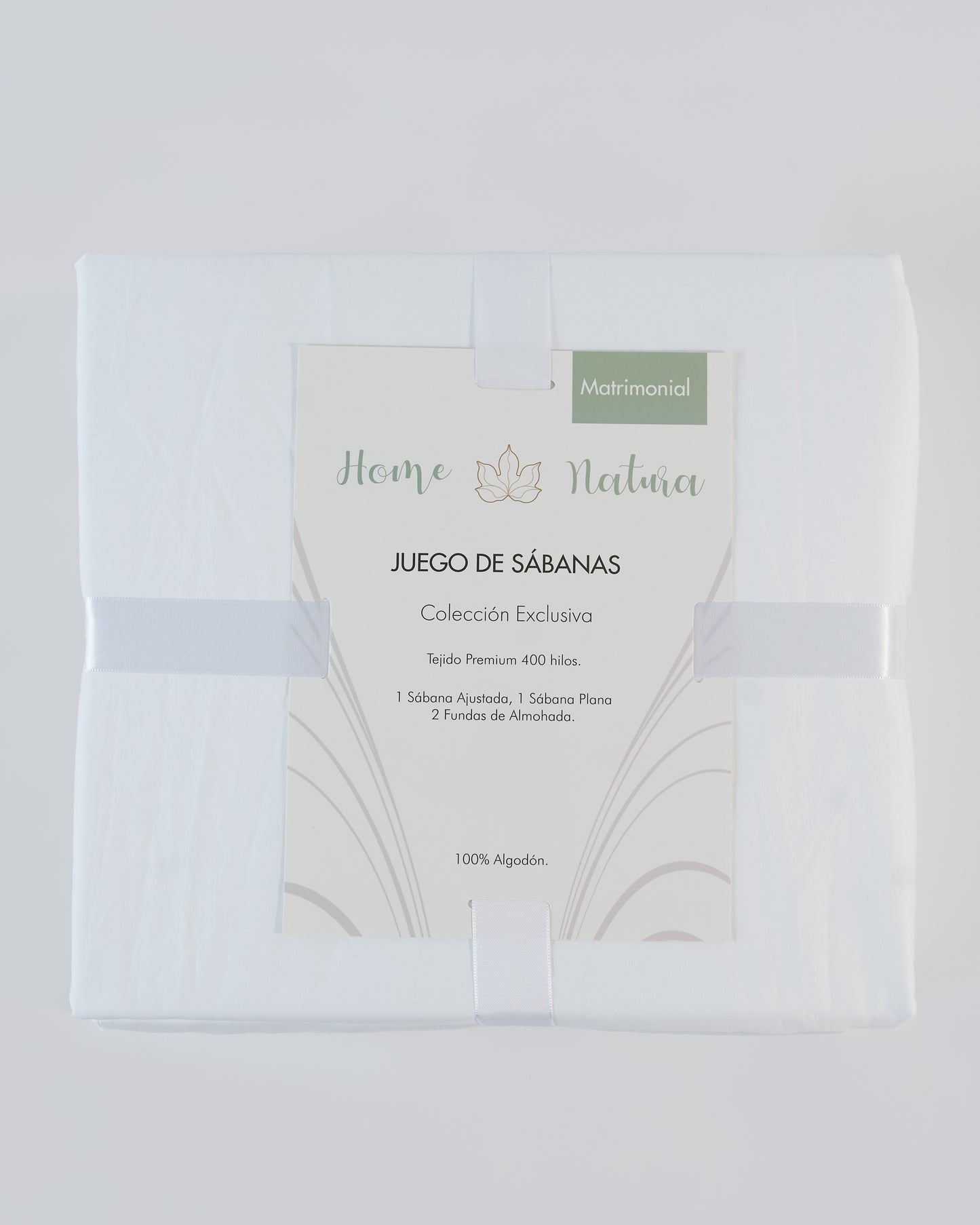 Juego de Sábanas 100% algodón 400 hilos